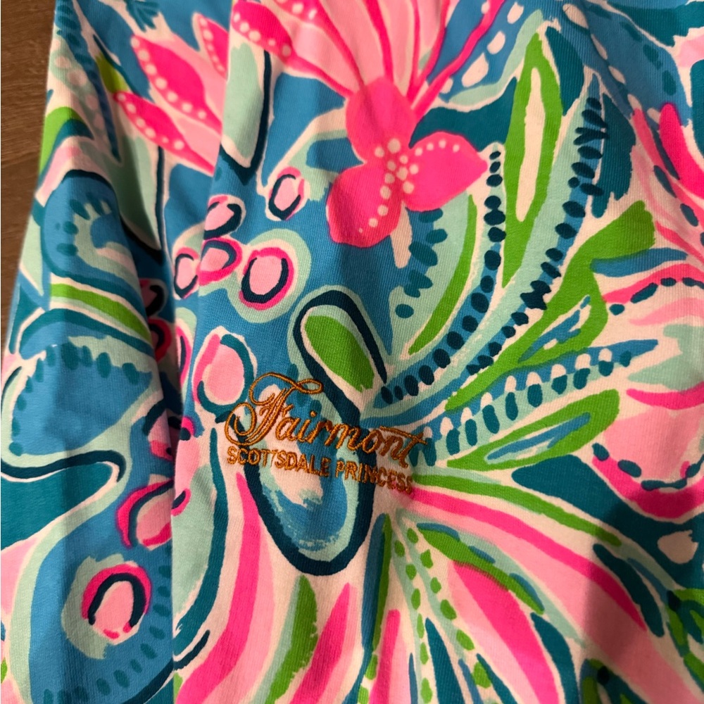 Lilly Pulitzer X Waste Management Quarter Zip - Picture 4 of 4